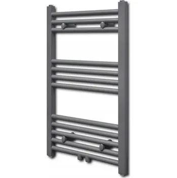 Radiátor Koupelnový radiátor šedý 500 x 764 mm s 12 trubkami 293 W