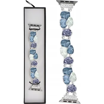 Náramek Náramek GlacierX pro Apple 20mm stříbrný