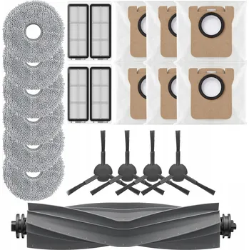 Sada příslušenství pro robotický vysavač VELKÁ sada příslušenství pro vysavač Dreame L20: sáčky, mopy, filtry, kartáče