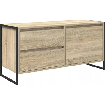 Televizní stolek Televizní skříň Sonoma 100 x 36 x 49.5 cm kompozitní dřevo