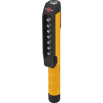 Svítilna Brennenstuhl Svítilna HL SB 71 MC 8 x LED s indikátorem 7000K žlutá 3 x AAA (1175990)