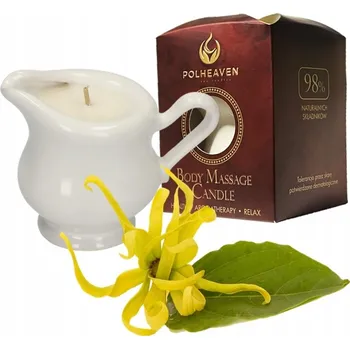 Svíčka PolHeaven Masážní svíčka Ylang-Ylang 120 g