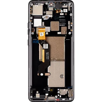 LCD + dotyk + přední kryt pro Motorola Edge 50 Pro, black beauty (Service Pack) + DOPRAVA ZDARMA