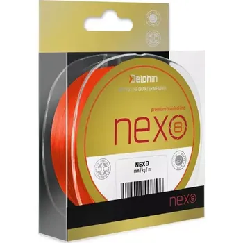 Delphin NEXO 8 / fluo oranžová 0,25mm 18,9kg 130m