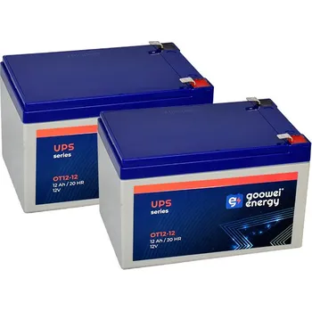 Trakční baterie Goowei Energy OT12-12 12V 12Ah APC RBC6