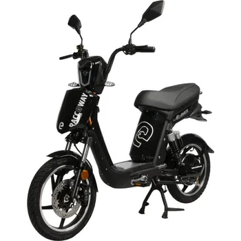 Elektrický skútr Elektroskútr RACCEWAY® E-BABETA®, černá, bez baterie Bez Baterie - odpovídající Baterii mám Bez Nabíječky - odpovídající Nabíječku mám