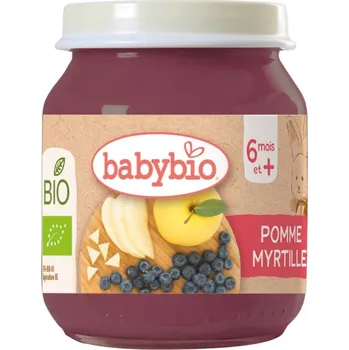 Babybio BIO Jablko a borůvky