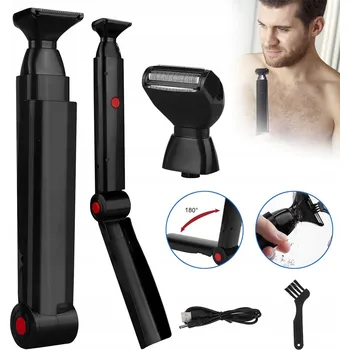 PÁNSKÝ ELEKTRICKÝ HOLICÍ STROJEK NA HOLENÍ ZAD A TĚLA, ZASTŘIHOVAČ, NABÍJECÍ