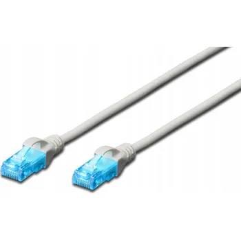 Síťový kabel Patchcord DIGITUS UTP kat. 5e 20 m PVC bílý