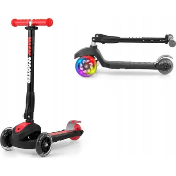 Koloběžka Tříkolová koloběžka Milly Mally 1592 Černá, Červená