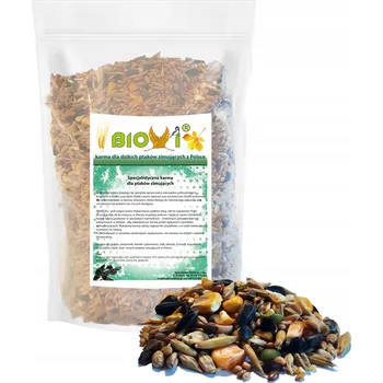 Krmivo pro ptáka 5 kg zimní Krmivo pro krmení divokých ptáků, prémiové krmivo pro slunečnice