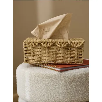 Úložný box Sinsay - Krabička na kapesníky - béžová - 742IO-08X - 742IO-08X-ONE