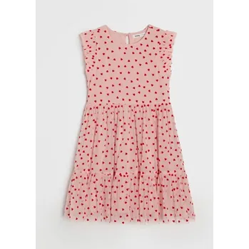 Oblečení a móda Sinsay - Tylové minišaty - růžová - 436HS-30P - 436HS-30P-140