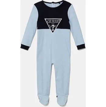 Kojenecké oblečení Kojenecké bavlněné dupačky Guess H5YW07.KA6W4.9BYA modrá 50X, vel. 68-76