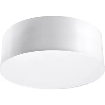 Stropní svítidlo ARENA 25 bílá moderní kulatá do obýváku kuchyně nebo ložnice PVC