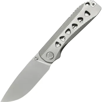 kapesní nůž KB Zephyr Silver Beadblast M390 Grey Integral Ti KB470A