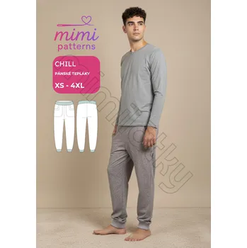 Pánský komerční střih, Tepláky, Chill - Digitální střih