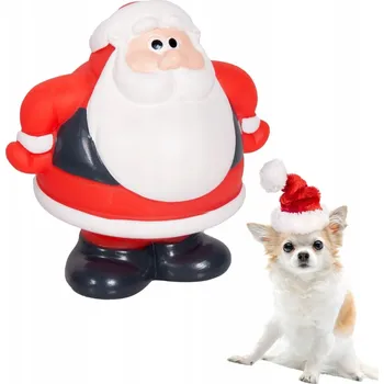 Hračka pro psa Plyšová vánoční Hračka Flamingo pro psy