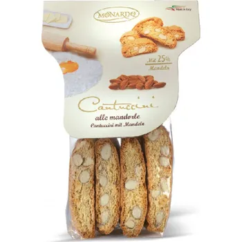 Cantuccini s pistáciemi a mandlemi 220g Dolciaria Monardo
