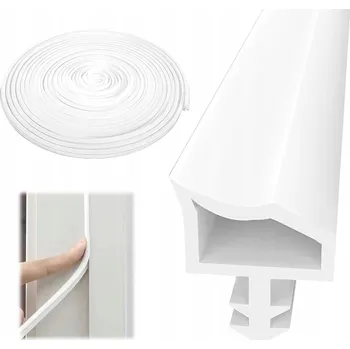 Těsnění do okna a dveří Těsnění těsnění pro dveře zárubní s prahem dřevěných zárubní 20 m