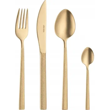 Příbor Sada příborů pro 6 osob, 24 dílů. HERA GOLD STP VILLA ITALIA