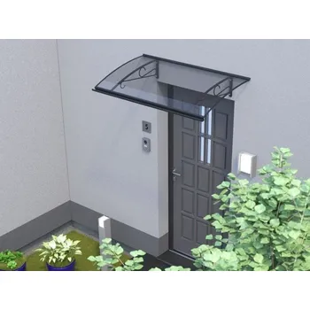 Stříška nad vchodové dveře Vchodová stříška – Lanit Plast Koliber (antracit)