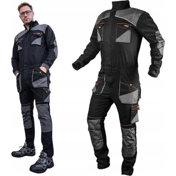 Pracovní obuv NEO PRACOVNÍ MONTÉRKY HD SLIM ZESÍLENÉ OXFORD PROFILOVANÉ 81-258 XXXL/58