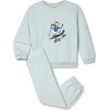 712449 - Tchibo - Tepláková souprava »Mickey and Friends« - pro ženy - vel. 134/140 - barva: modrá/s potiskem