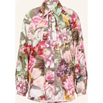 Dámská halenka More & More Dámská Košile S Odnímatelnou Kravatou, fuchsiová, 42