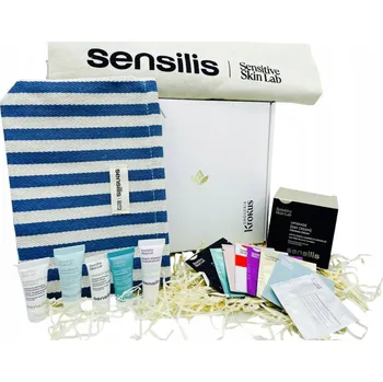 Kosmetická sada Dárková sada Sensilis Upgrade Zpevňující denní krém 50 ml + dárky