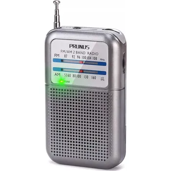Radiopřijímač MINI RÁDIO NA BATERIE AM, FM PRUNUS DE-333