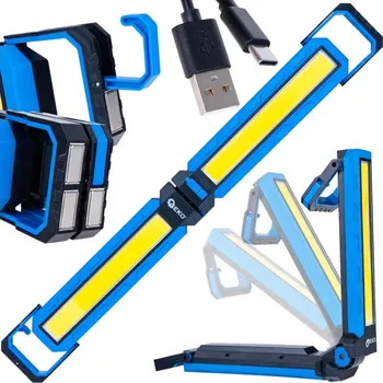 Svítilna Skládací LED svítilna COB 10 W 1000 lm, 4000 mAh, s magnety - GEKO