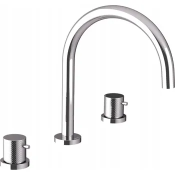 Vodovodní baterie Stojánková umyvadlová baterie Sapho stříbrná