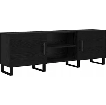 Televizní stolek Televizní skříň Černý dub 150 x 30 x 50 cm kompozitní dřevo