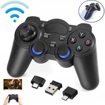 Herní ovladač BEZDRÁTOVÝ OVLADAČ PAD USB 2.4G GAMEPAD PRO PC ANDROID PS3