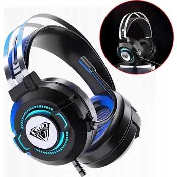 Sluchátka SLUCHÁTKA S602 S MIKROFONEM 7.1 VIRTUÁLNÍ SURROUND PRO PC A NOTEBOOK