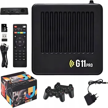 Herní konzole RETRO HERNÍ KONZOLE HDMI S 32000 HRY A 2 OVLADAČI