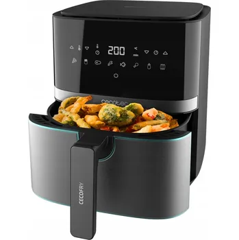 fritéza Horkovzdušná fritéza Air Fryer Cecotec Full InoxBlack 5500 Pro