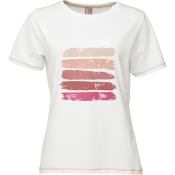 Dámské bavlněné tričko LOAP Abnelis bílé Velikost: M