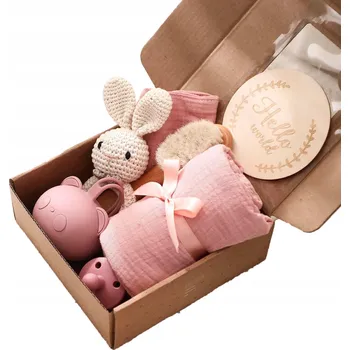 Dřevěno-silikonový klip na dudlík s kousátkem, vícebarevný