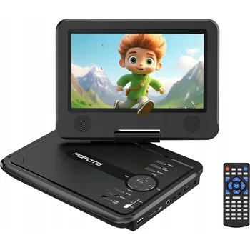 Přenosný multimediální přehrávač Přenosný DVD přehrávač s TV tunerem 7" Baterie 2000mAh