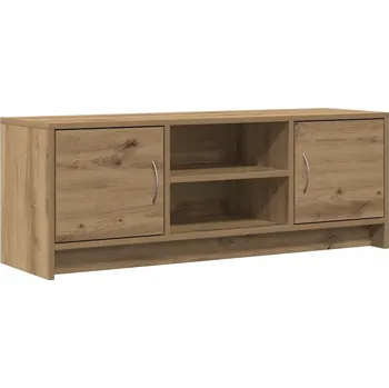 Televizní stolek TV stolek, dub artisan, 102x30x37,5 cm, dřevěný kompozit