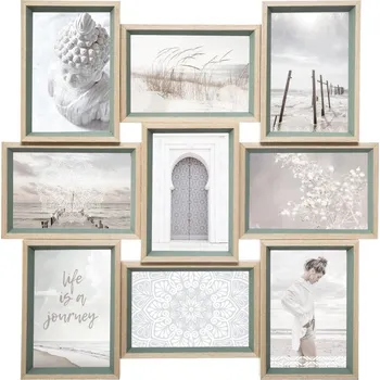 Rám na obraz Moly rám obrazu, 9 fotek Atmosphera créateur d'intérieurm zelená