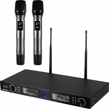 Mikrofon Bezdrátový mikrofon SAL MVN 910, digitální potlačení hluku