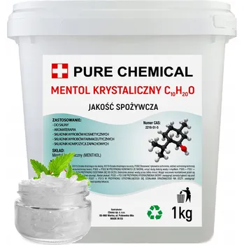 Mentol Krystalický Pure Chemical 1000g