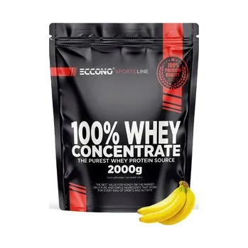 Protein Protein syrovátkový koncentrát - WPC Eccono prášek 2000 g, banánová příchuť