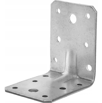 Úhloměr TESAŘSKÝ ÚHELNÍK OCELOVÝ 70x70x55mm POZINKOVANÝ 8KS SPOJOVACÍ KOTVA ROHOVÁ