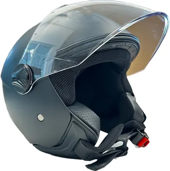 Elektrokoloběžka Nitro scooters Moto přilba VITO se štítem – vel. XL