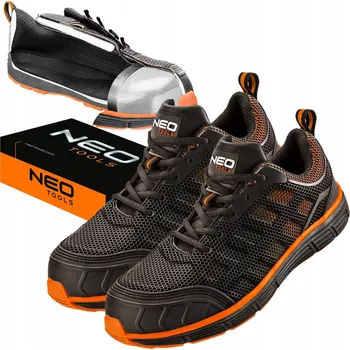 Pracovní obuv Pánské pracovní boty prodyšné s ocelovou špičkou S1 pěna EVA NEO TOOLS