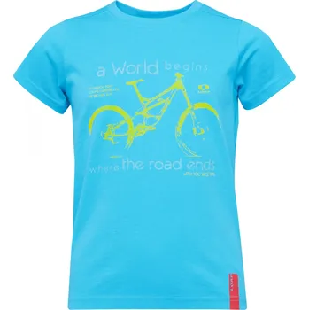 Dětská móda Chlapecké bavlněné tričko LOAP Boodarus Světle modrá Velikost: 112/116